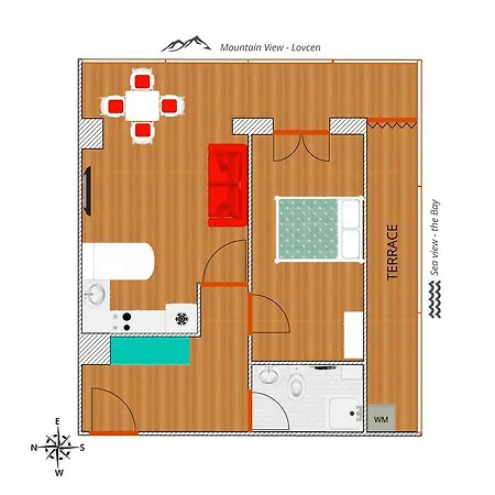 Apartment Dv Magnolia Tivat Exterior photo